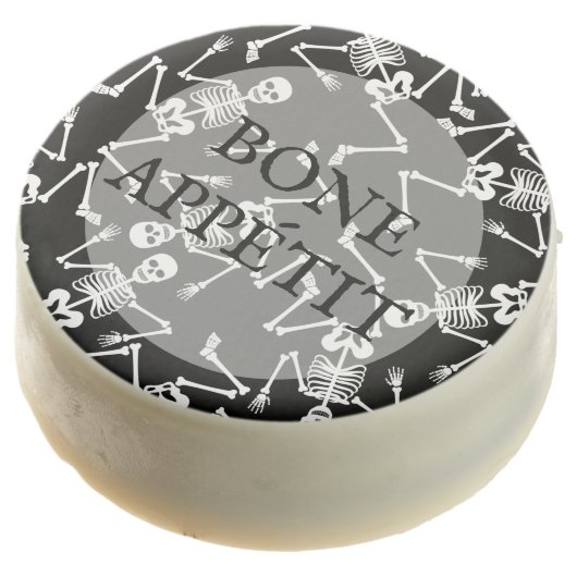 Skeletons BONE APPÉTIT Chocolate Covered Oreo (Angled)