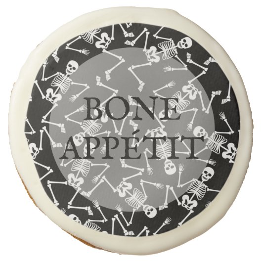 Skeletons BONE APPÉTIT Sugar Cookie (Front)