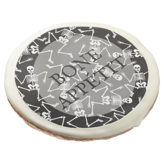 Skeletons BONE APPÉTIT Sugar Cookie (Angled)