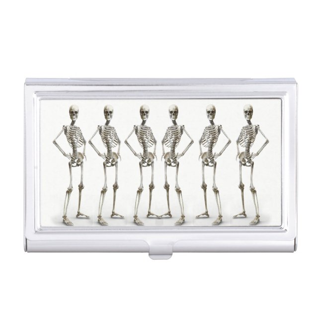Skeletons Business Card Holder (Front)