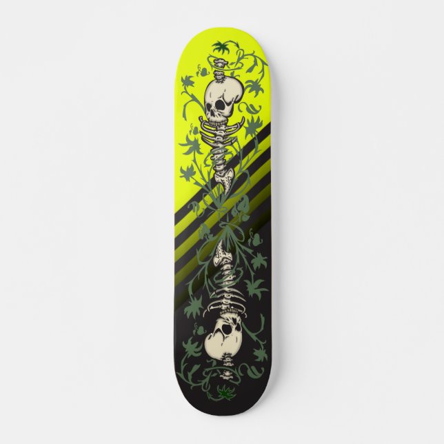 Skeleton's Garden Skateboard Deck (Front)