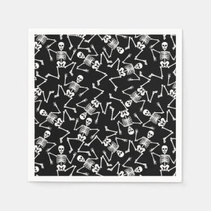 Skeletons Halloween Napkins
