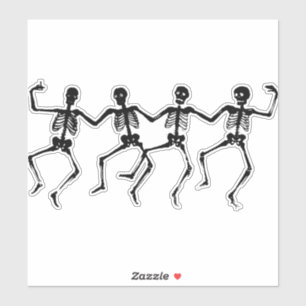 skeletons-human-dancing-funny sticker