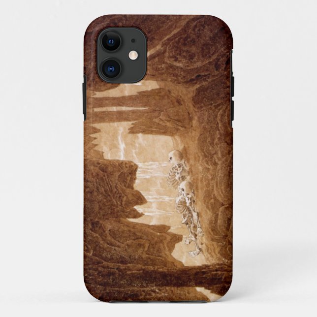 Skeletons in a Cave iphone 5 case (Back)