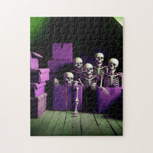 Skeletons in the attic! jigsaw puzzle