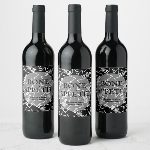Skeletons Wine Label