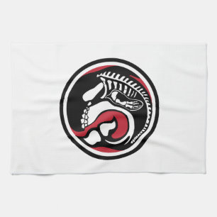 skelewhale towel