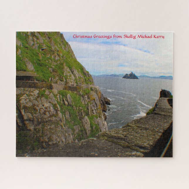 Skellig Michael  Skellig Islands Kerry. Jigsaw Puz Puzzle (Horizontal)