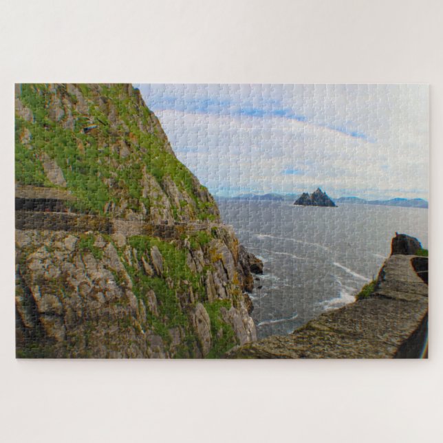 Skellig Michael  Skellig Islands Kerry. Jigsaw Puzzle (Horizontal)