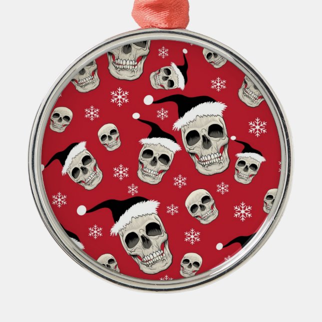 Skelly Santas Ornament (Front)