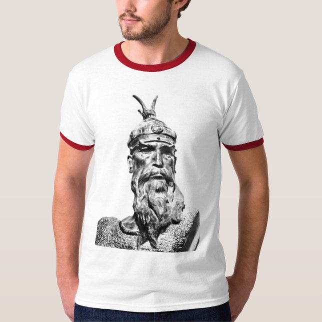 Skenderbeu Skenderbeg T-Shirt Albanian Warrior (Front)