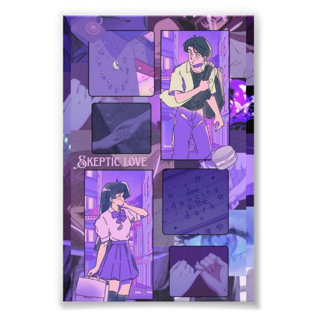 skeptic love anime poster (Front)