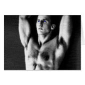 Sketch: Blue Eyed Hunk (Front Horizontal)