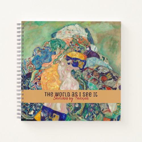 Sketch Book Gustav Klimt Fine Art