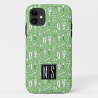 Sketch Crocodile Pattern | Monogram