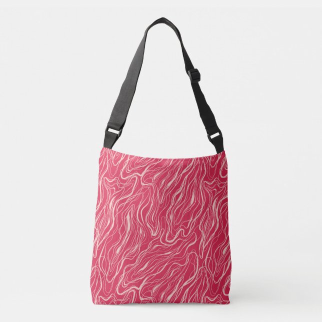 Sketch curves  crossbody bag (Front)
