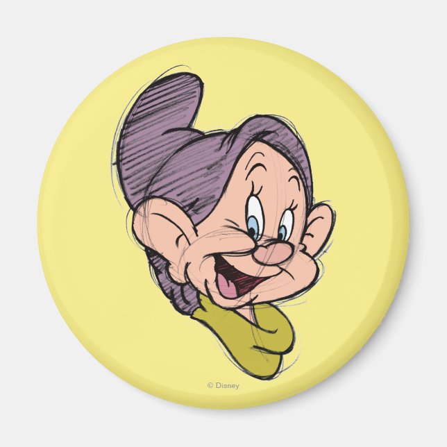 Sketch Dopey Magnet (Front)