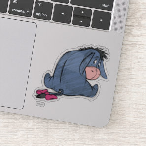 Sketch Eeyore 1 2 Sticker