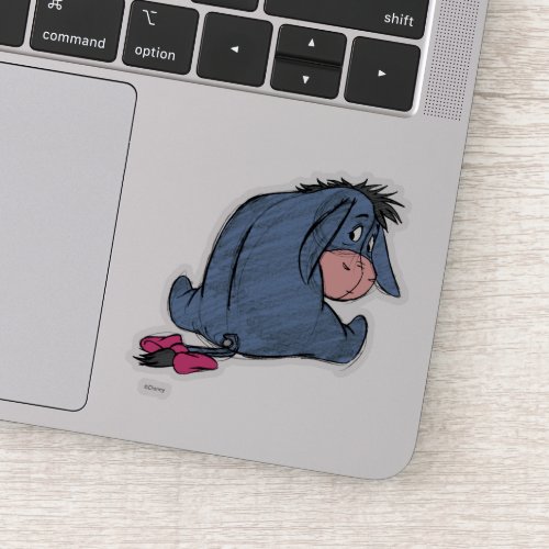 Sketch Eeyore 1 2 Sticker