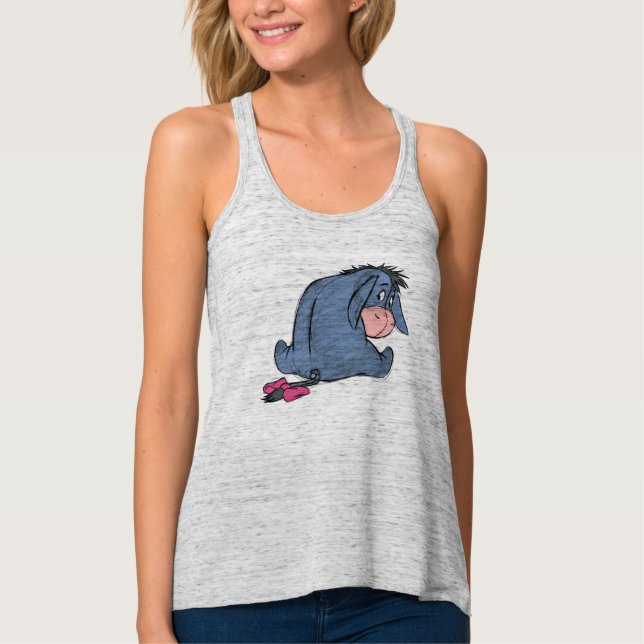 Sketch Eeyore 1 2 Tank Top (Front)