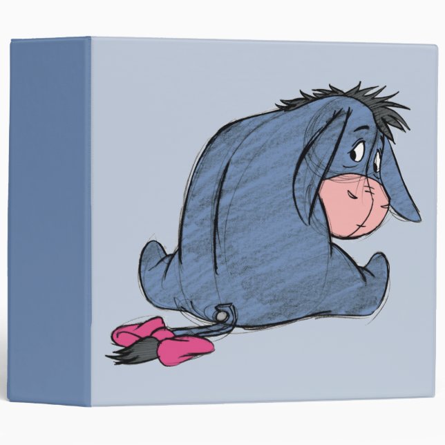 Sketch Eeyore 1 Binder (Front/Spine)