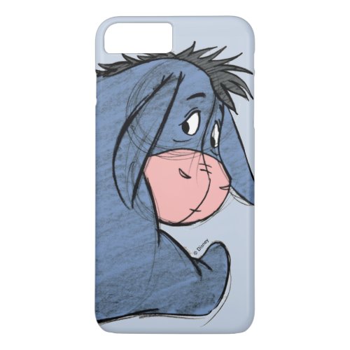 Sketch Eeyore 1 iPhone 8 Plus7 Plus Case
