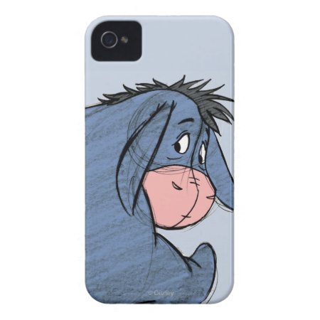 Sketch Eeyore 1 Iphone 4 Cover