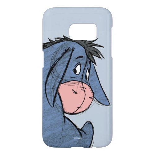 Sketch Eeyore 1 Samsung Galaxy S7 Case