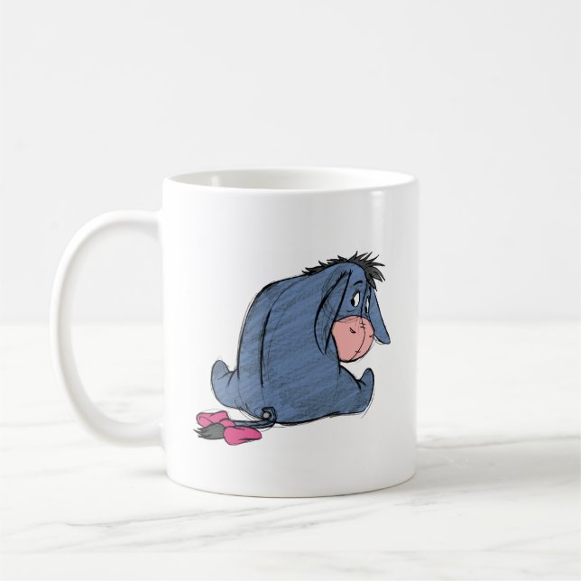 Sketch Eeyore 1 Coffee Mug (Left)
