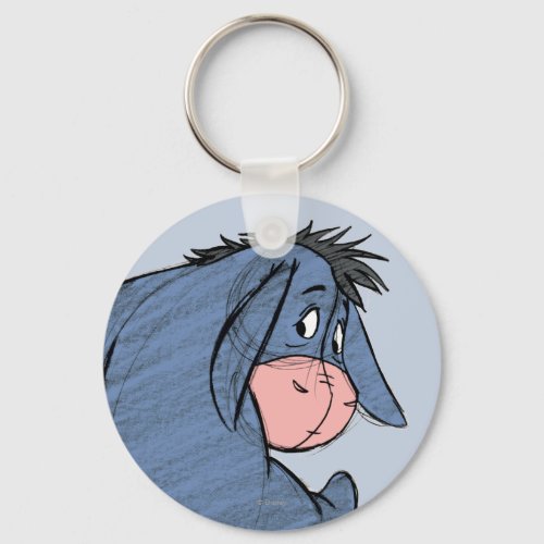 Sketch Eeyore 1 Keychain