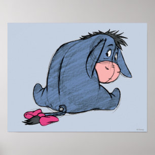 Sketch Eeyore 1 Poster