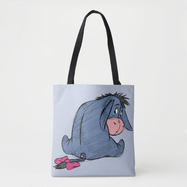 Sketch Eeyore 1 Tote Bag (Front)