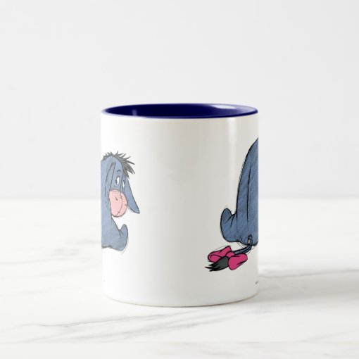 Sketch Eeyore 1 Two-tone Coffee Mug 