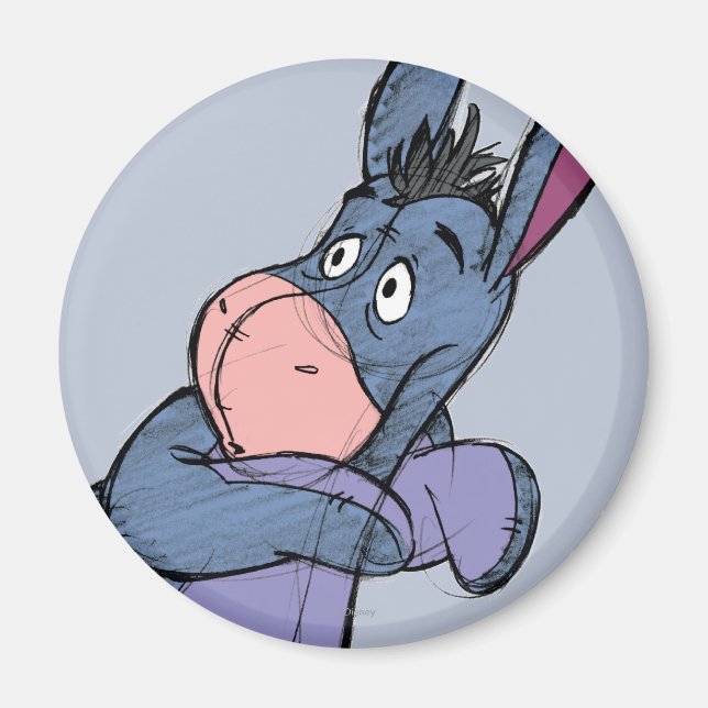 Sketch Eeyore 2 Magnet (Front)