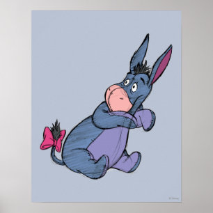 Sketch Eeyore 2 Poster