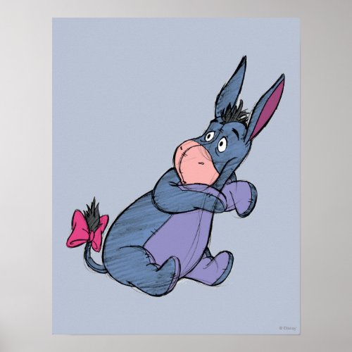 Sketch Eeyore 2 Poster