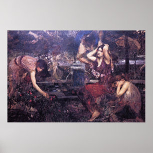 Sketch for Flora and the Zephyrs Poster