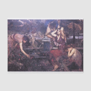 Sketch for Flora and the Zephyrs Tissue Paper