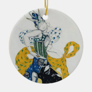 Sketch for the ballet 'La Peri', by Paul Dukas Ceramic Ornament