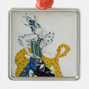 Sketch for the ballet 'La Peri', by Paul Dukas Metal Ornament