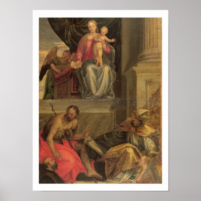 Sketch for the Bevilacqua Altarpiece Poster (Front)