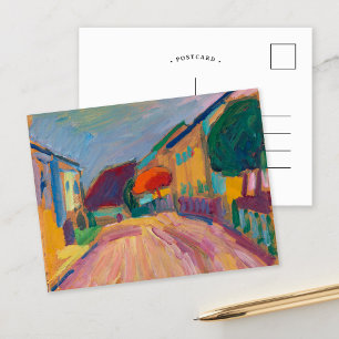Sketch from Murnau von Jawlensky Postcard