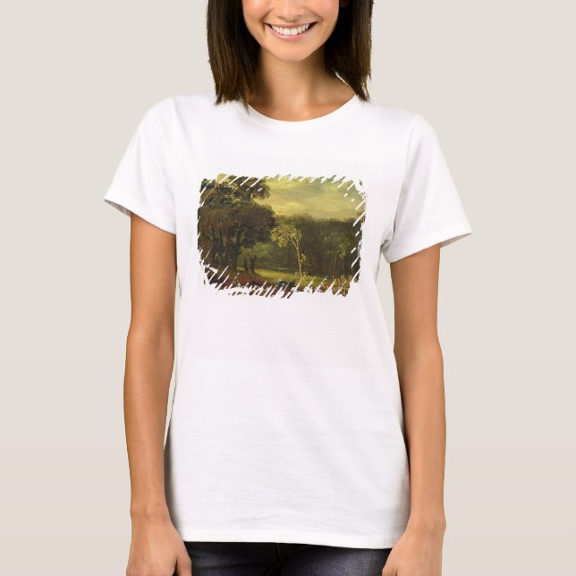 Sketch from Nature in Sion Park, 1819 (oil on card T-Shirt (Front)