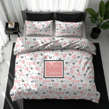 Sketch Heart Art Sweet Love Gift for Newlyweds