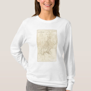 Sketch Map showing The Faults T-Shirt