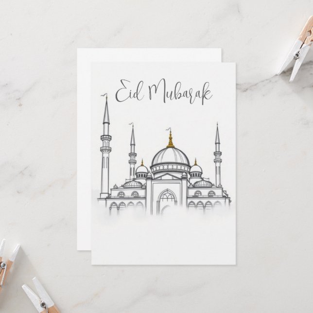 Sketch Mosque 10022025a Invitation (Front/Back In Situ)