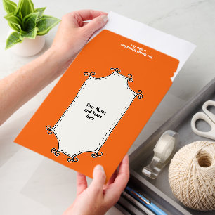 Sketch Notes Frame - black white 4 + text Envelope Mailers