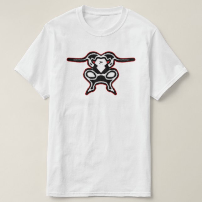 Sketch of a jumping bull T-Shirt (Design Front)