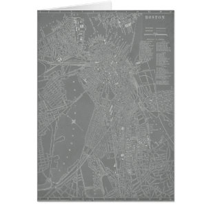 Sketch of Boston City Map