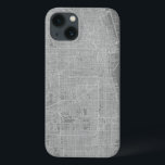 Sketch of Chicago City Map iPhone 13 Case<br><div class="desc">Sketch of Chicago City Map. Artist: Vision Studio. Image ID: 64744Z.</div>